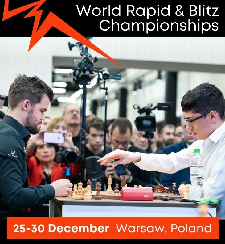 FIDE World Rapid and Blitz Chess Championship 2023 starts in