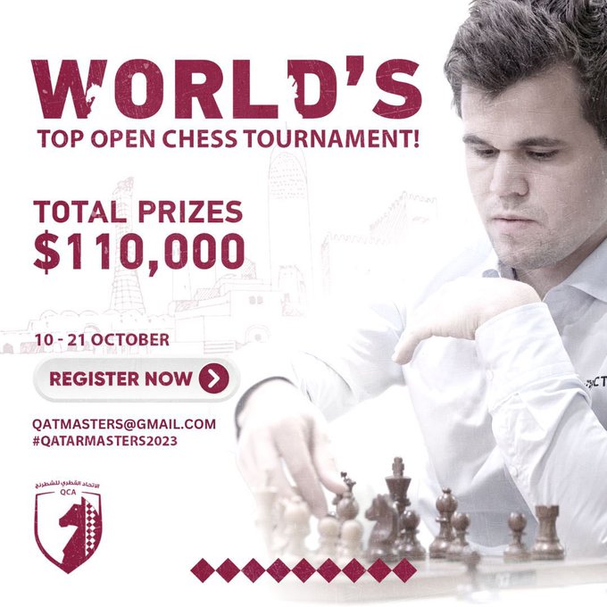 Qatar Masters Open 2023, Round 7, Carlsen, Hikaru, Anish, Gukesh, Arjun,  Nihal