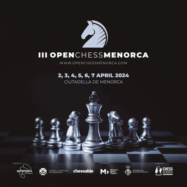 Live broadcast of the tournament – Open Chess Menorca